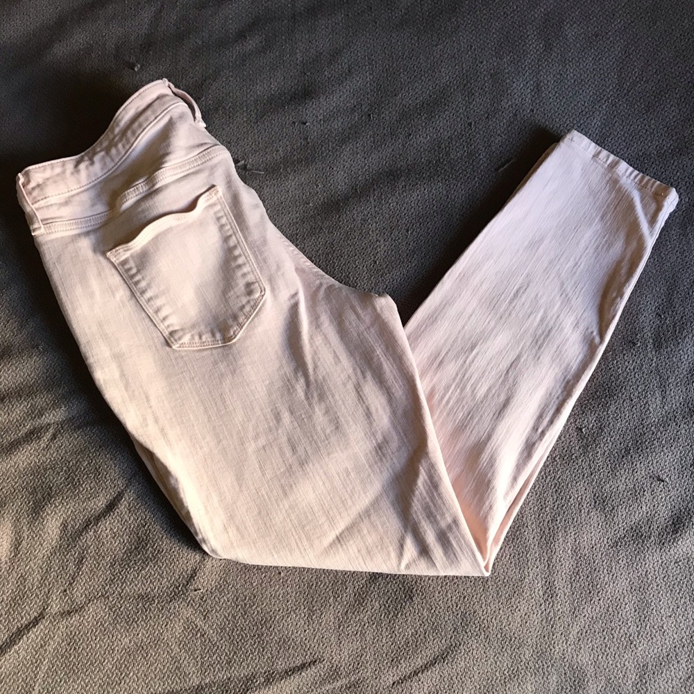 Universal Threads Pink High Rise Skinny Jeans